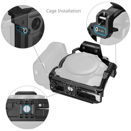 SmallRig 5953 - półklatka do Canon EOS R6 Mark III / R6 Mark II / R5 Mark II